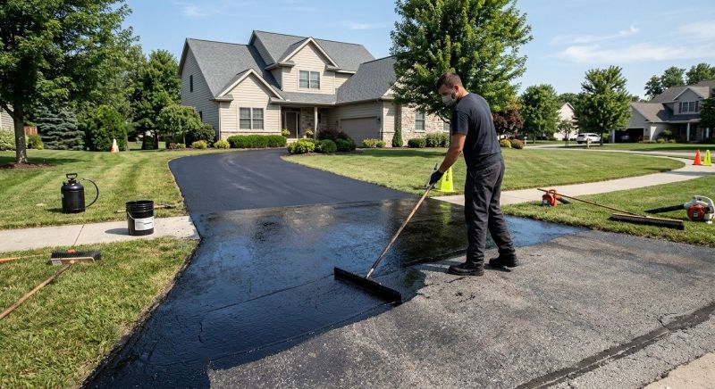 Asphalt Driveway Resurfacing in Greenville, SC