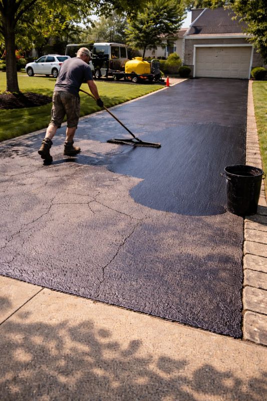 Asphalt Driveway Sealing in San Antonio, TX