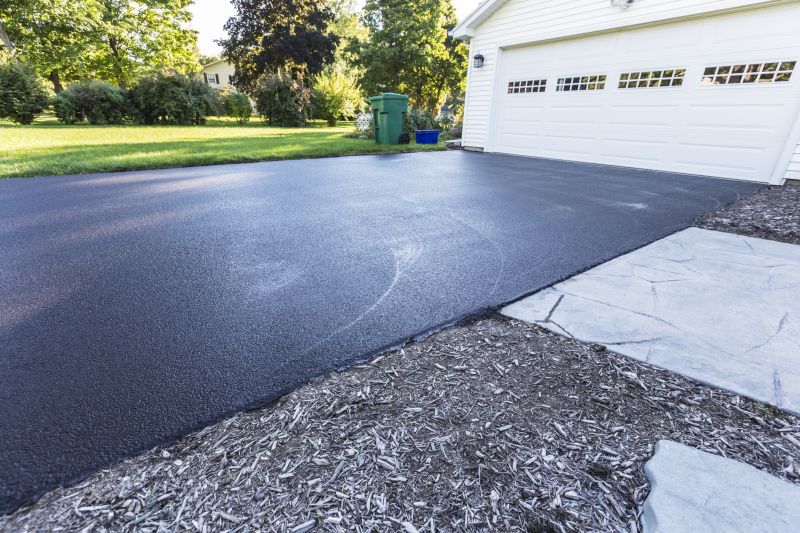 Driveway Crack Resurfacing